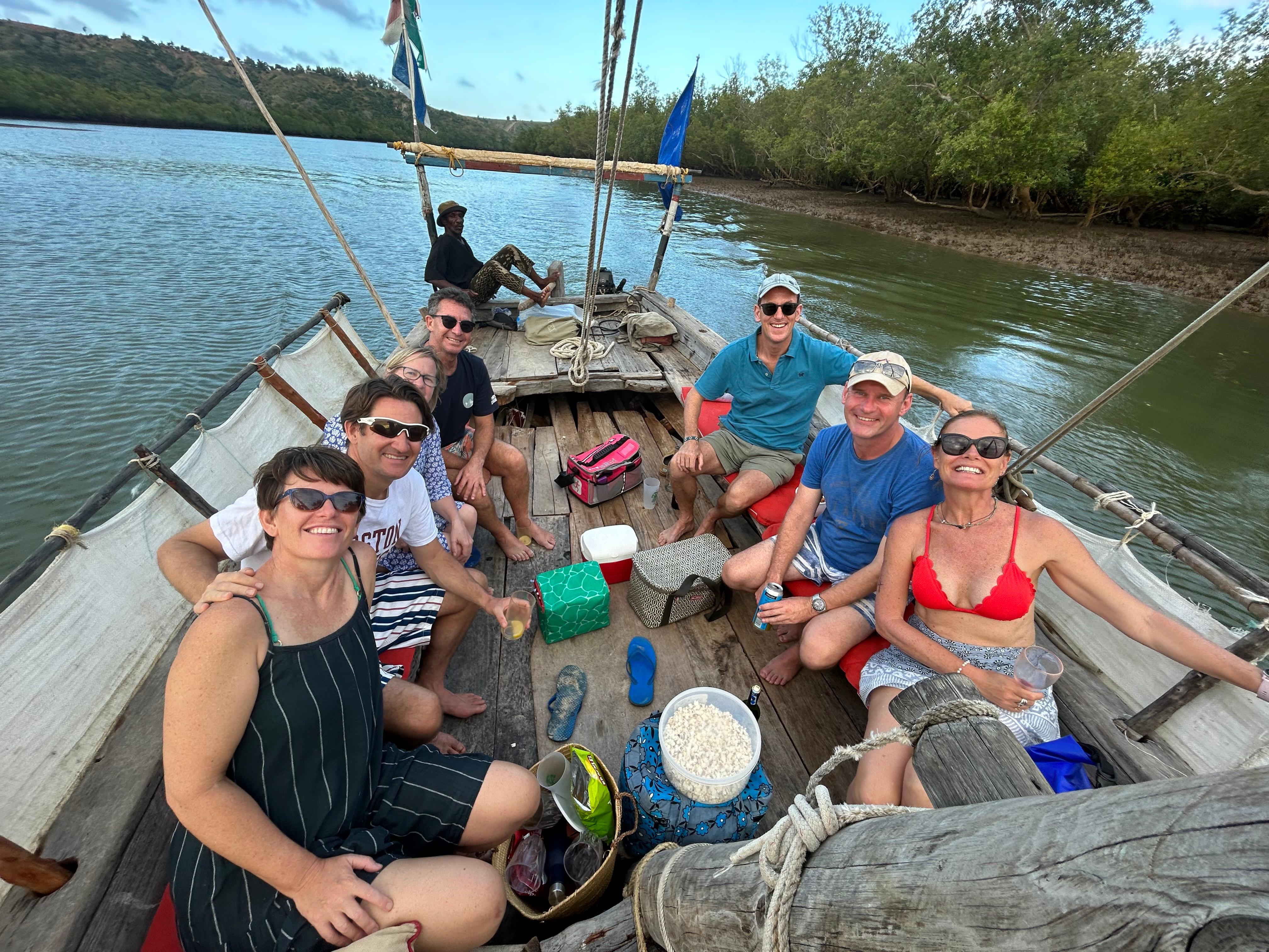 Dhow sailing trip on Kilifi Creek