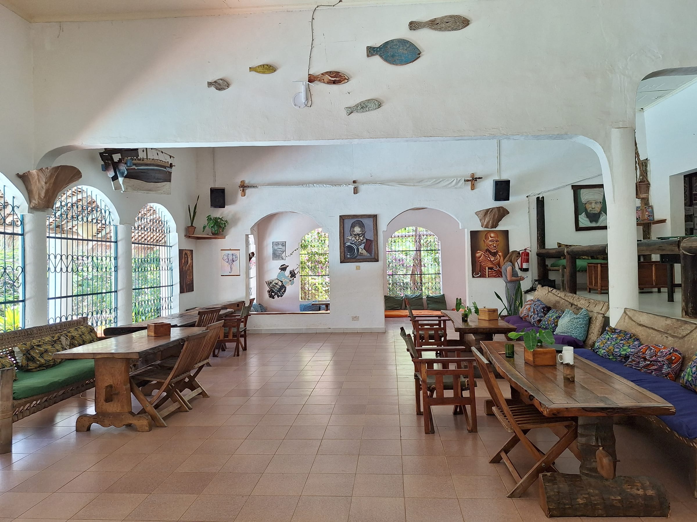 Restaurant and lounge area at Distant Relatives